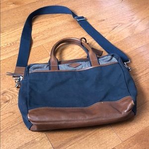Fossil Leather Laptop Bag